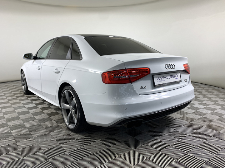 AUDI A4 2, 2014 года, Робот, БЕЛЫЙ