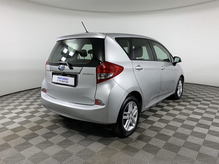 SUBARU Trezia 1.4, 2011 года, Робот, Серебристый