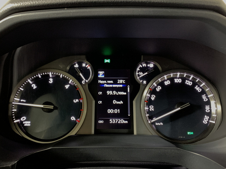 TOYOTA Land Cruiser Prado 2.8, 2017 года, Автоматическая, СЕРЫЙ