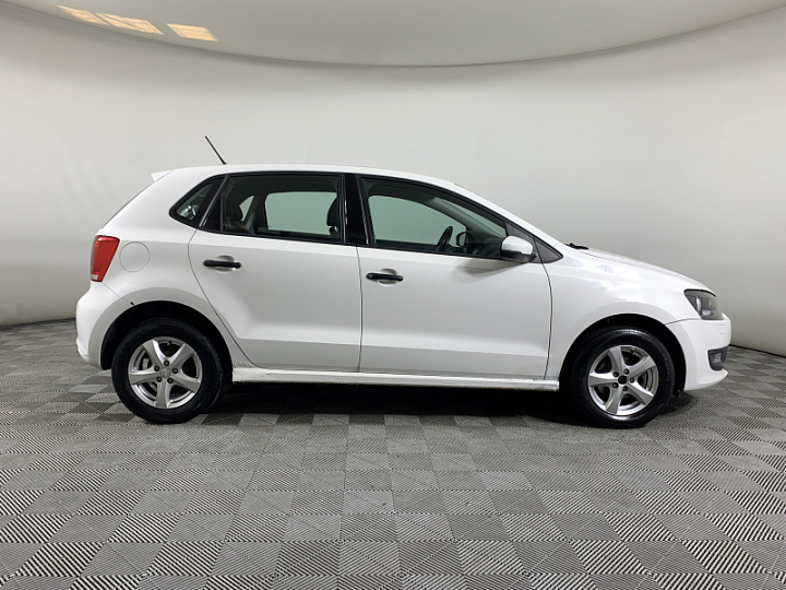 VOLKSWAGEN Polo 1.4, 2010 года, Робот, БЕЛЫЙ