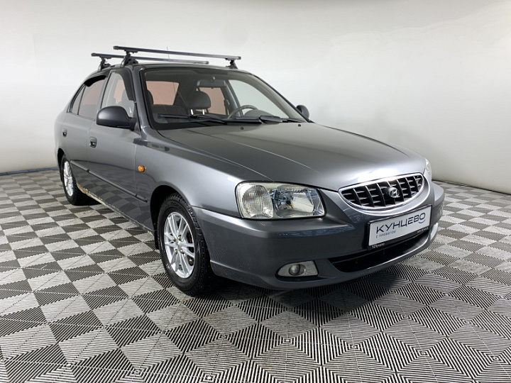 HYUNDAI Accent 1.5, 2007 года, Механика, СЕРЫЙ