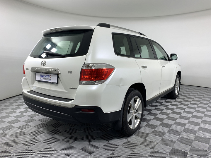 TOYOTA Highlander 3.5, 2010 года, Автоматическая, БЕЛЫЙ