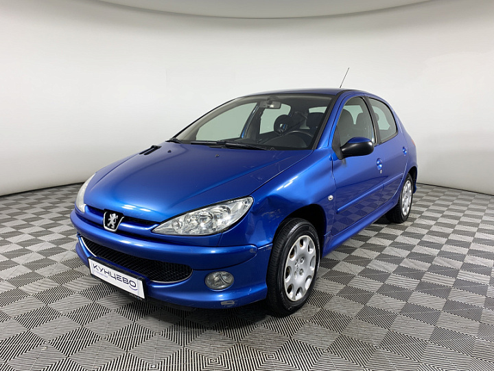 PEUGEOT 206 1.4, 2007 года, Автоматическая, ЯРКО-СИНИЙ