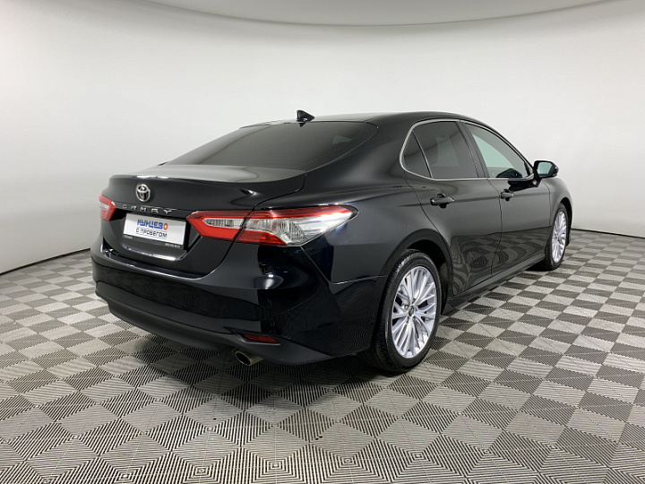 TOYOTA Camry 2.5, 2018 года, Автоматическая, Черный металлик