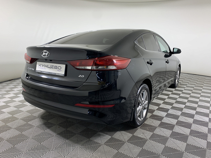 HYUNDAI Elantra 2, 2016 года, Автоматическая, ЧЕРНЫЙ