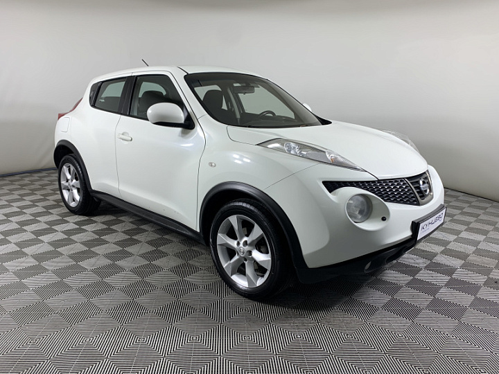 NISSAN Juke 1.6, 2012 года, Вариатор, БЕЛЫЙ