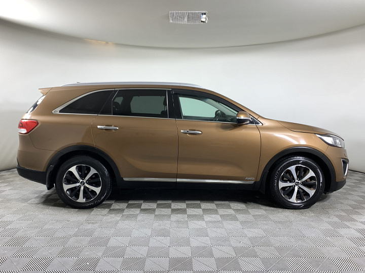 KIA Sorento 3.3, 2016 года, Автоматическая, Коричневый