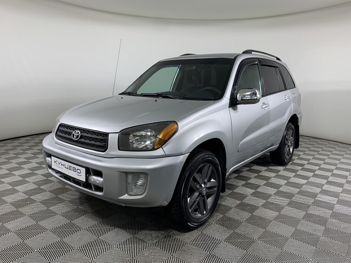 TOYOTA RAV4 2, 2002 года, Автоматическая, Серебристый