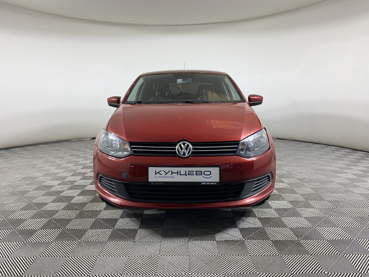 VOLKSWAGEN Polo 1.6, 2012 года, Автоматическая, ВИШНЕВО-КРАСНЫЙ
