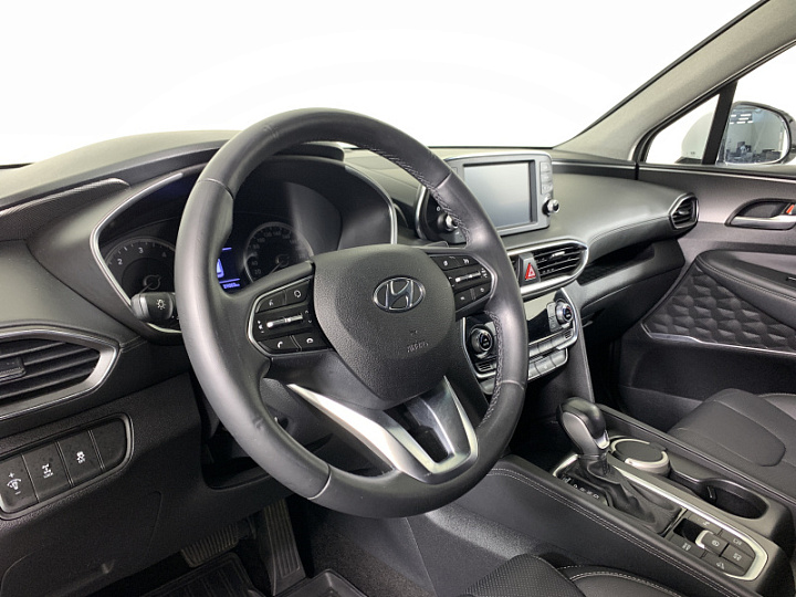 HYUNDAI Santa Fe 2.2, 2019 года, Автоматическая, БЕЛЫЙ