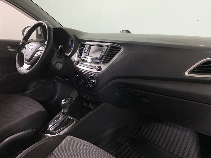 HYUNDAI Solaris 1.4, 2018 года, Автоматическая, БЕЛЫЙ ЖЕЛТЫЙ СЕРЫЙ