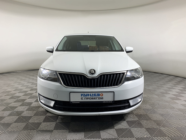SKODA Rapid 1.4, 2015 года, Робот, БЕЛЫЙ