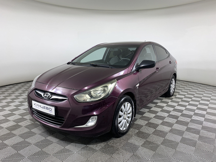 HYUNDAI Solaris 1.6, 2013 года, Автоматическая, ФИОЛЕТОВЫЙ