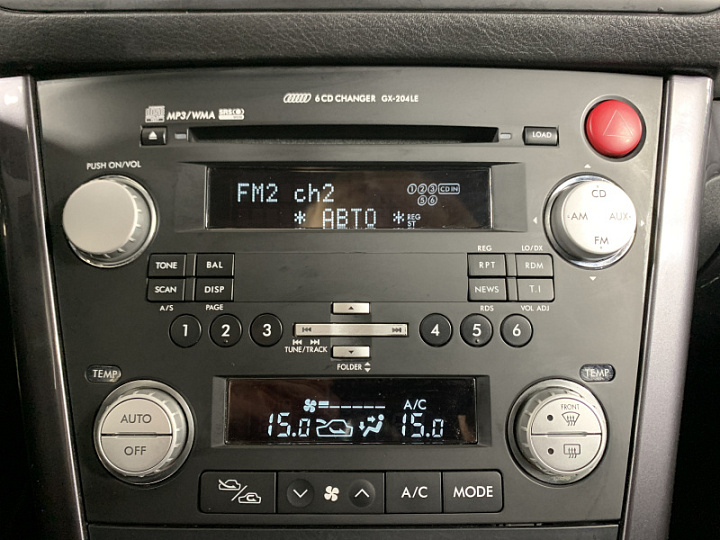 SUBARU Legacy 2, 2008 года, Автоматическая, КРАСНЫЙ