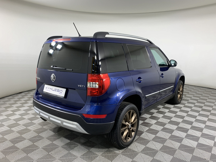 SKODA Yeti 1.4, 2016 года, Робот, ТЕМНО-СИНИЙ