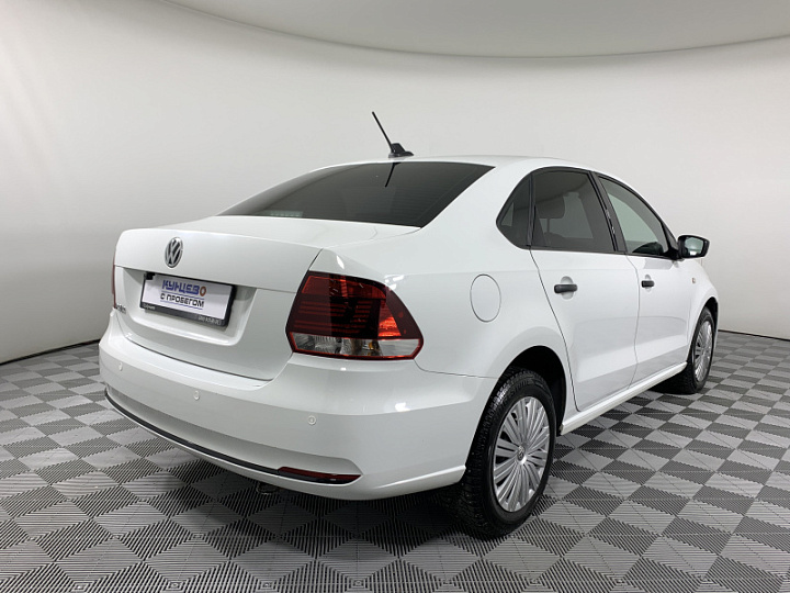 VOLKSWAGEN Polo 1.6, 2019 года, Автоматическая, БЕЛЫЙ