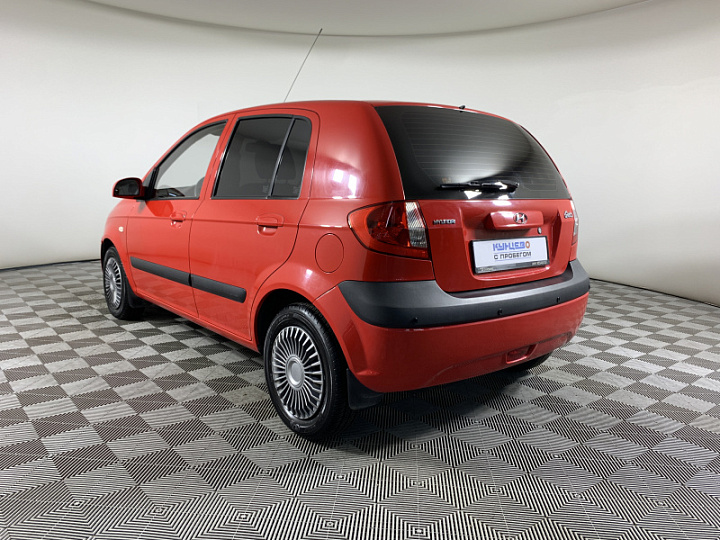 HYUNDAI Getz 1.4, 2008 года, Автоматическая, КРАСНЫЙ
