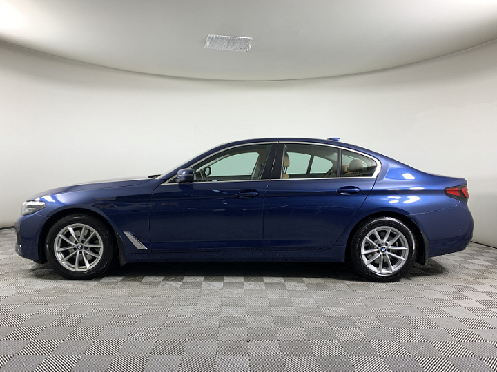 BMW 5 серии 2, 2021 года, Автоматическая, синий