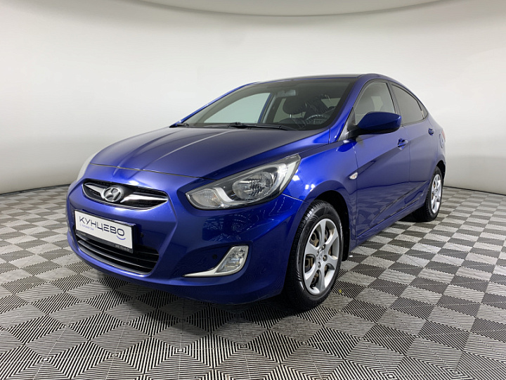 HYUNDAI Solaris 1.4, 2012 года, Автоматическая, ТЕМНО-СИНИЙ
