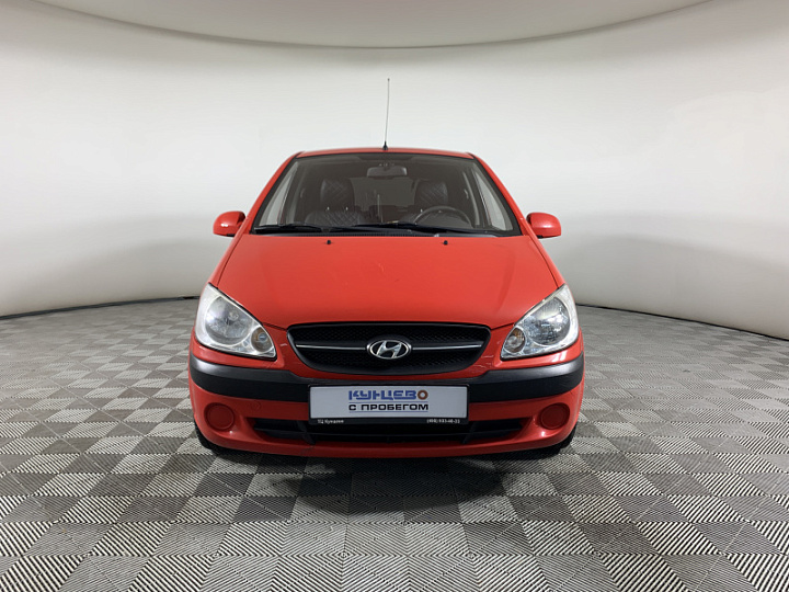 HYUNDAI Getz 1.4, 2008 года, Автоматическая, КРАСНЫЙ