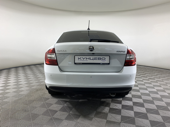 SKODA Rapid 1.4, 2019 года, Робот, БЕЛЫЙ