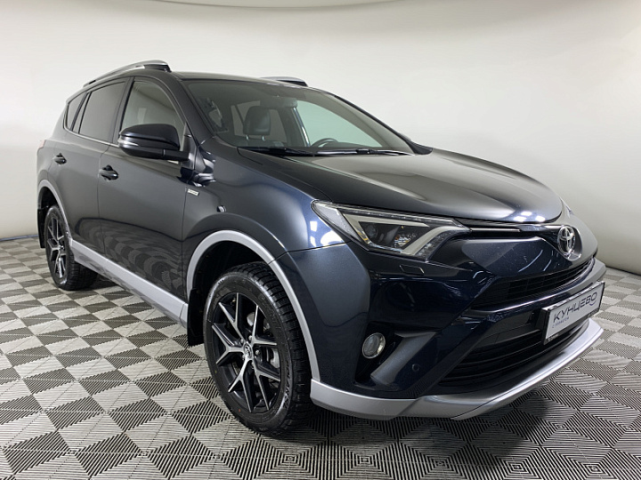 TOYOTA RAV4 2, 2016 года, Вариатор, ТЕМНО-СЕРЫЙ