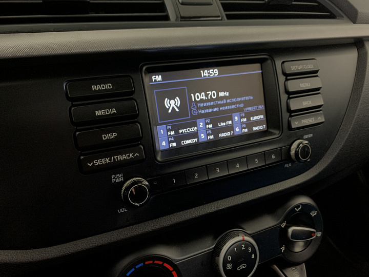 KIA Rio 1.4, 2017 года, Автоматическая, ЧЕРНЫЙ