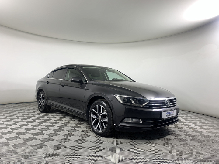 VOLKSWAGEN Passat 1.8, 2018 года, Робот, Черно-Серый
