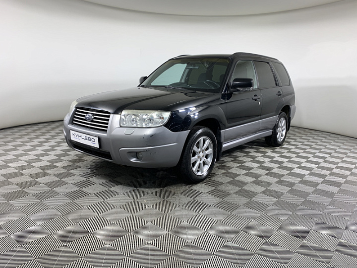 SUBARU Forester 2, 2007 года, Автоматическая, ЧЕРНЫЙ