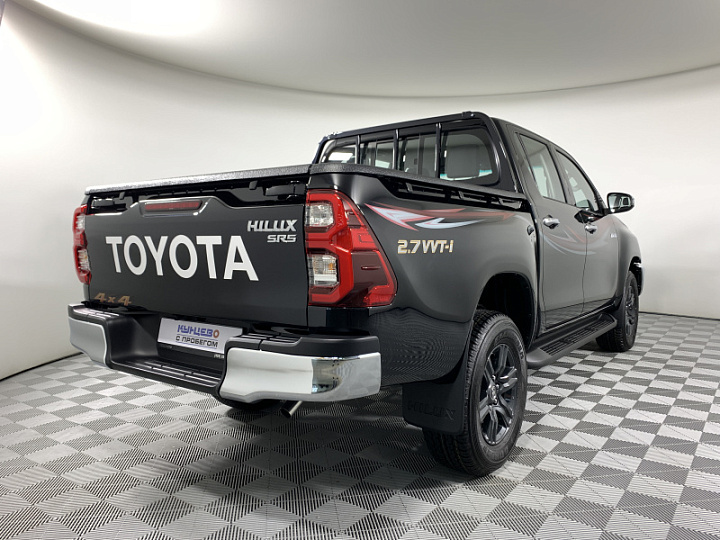 TOYOTA Hilux 2.7, 2022 года, Автоматическая, ЧЕРНЫЙ