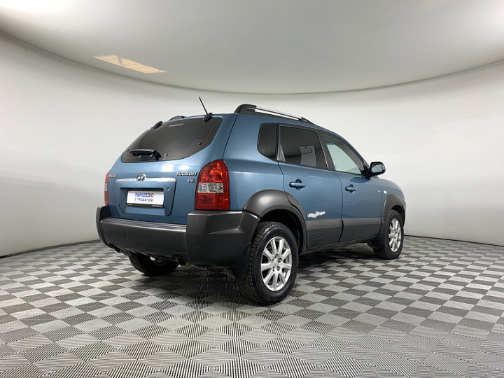 HYUNDAI Tucson 2.7, 2006 года, Автоматическая, ГОЛУБОЙ