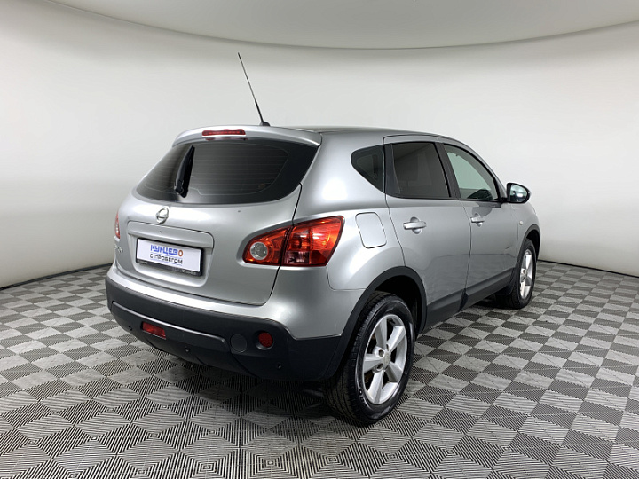 NISSAN Qashqai 2, 2007 года, Вариатор, Серебристый