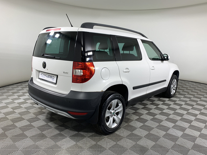 SKODA Yeti 1.2, 2012 года, Робот, БЕЛЫЙ