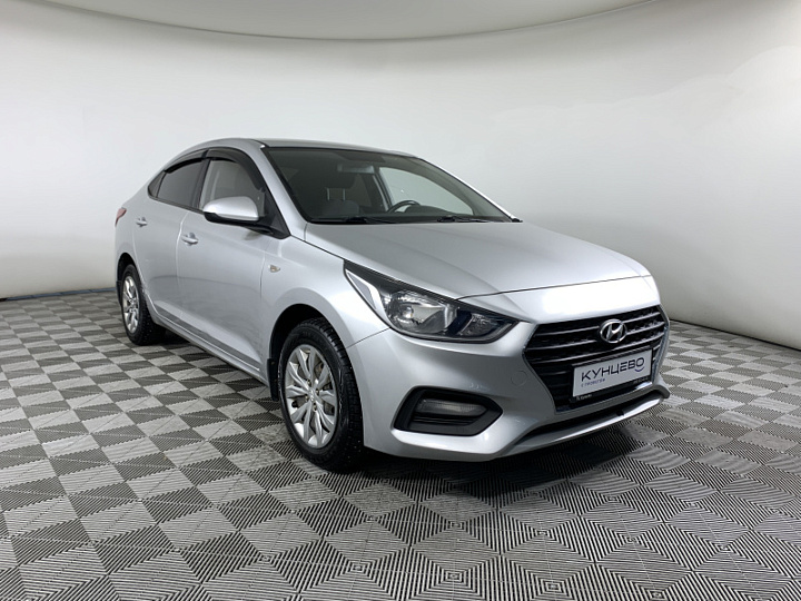 HYUNDAI Solaris 1.6, 2017 года, Автоматическая, Серебристый