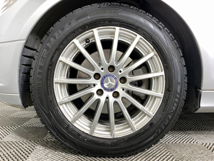 MERCEDES-BENZ C-Класс 200 1.8, 2008 года, Автоматическая, Серебристый