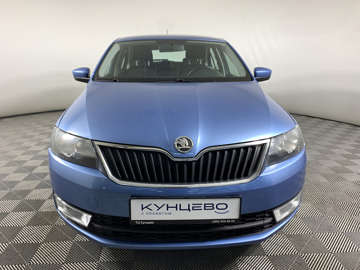 SKODA Rapid 1.6, 2014 года, Автоматическая, СИНИЙ