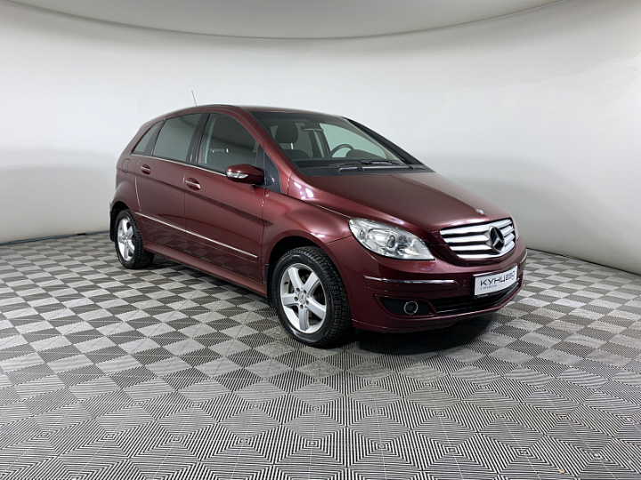 MERCEDES-BENZ B-Класс 1.7, 2007 года, Вариатор, Вишневый