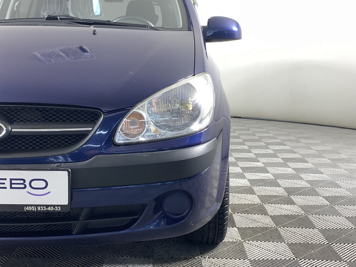 Hyundai Getz 1.4, 2008 года, Автоматическая, Синий