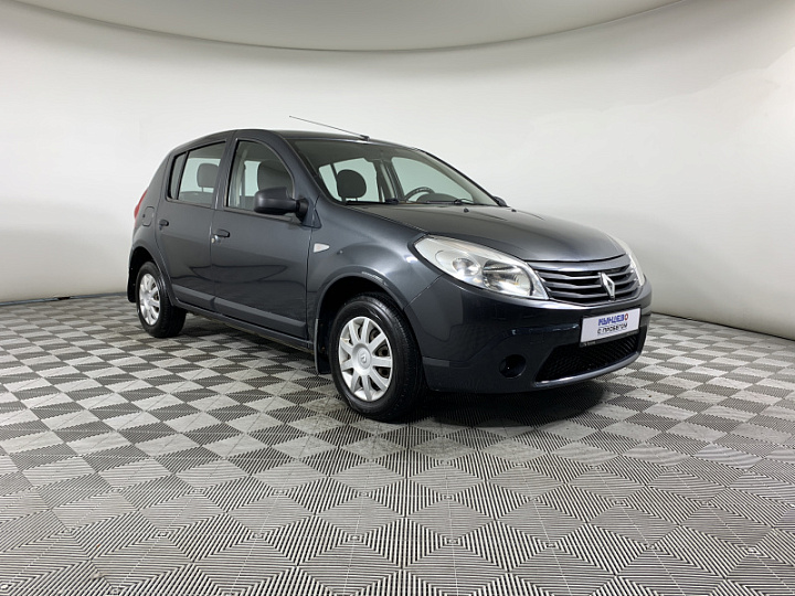 RENAULT Sandero 1.6, 2011 года, Механика, ЧЕРНЫЙ