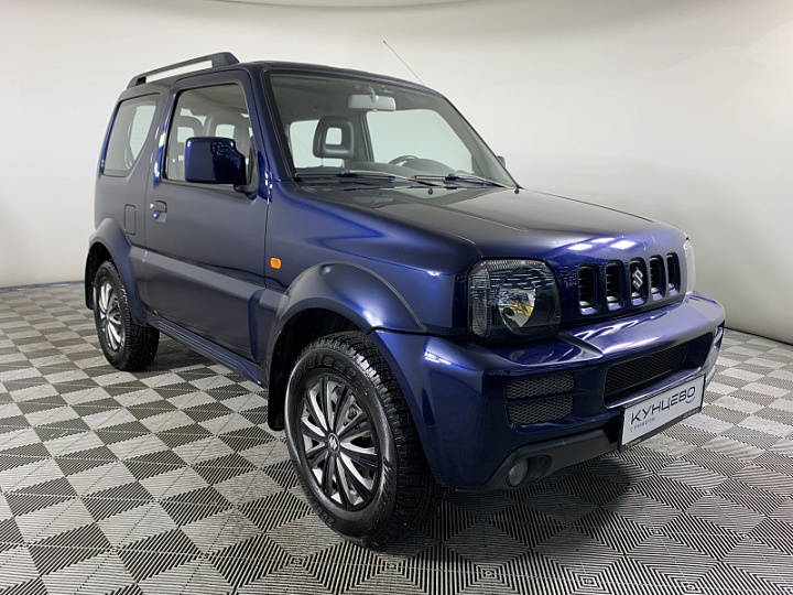 SUZUKI Jimny 1.4, 2008 года, Автоматическая, СИНИЙ