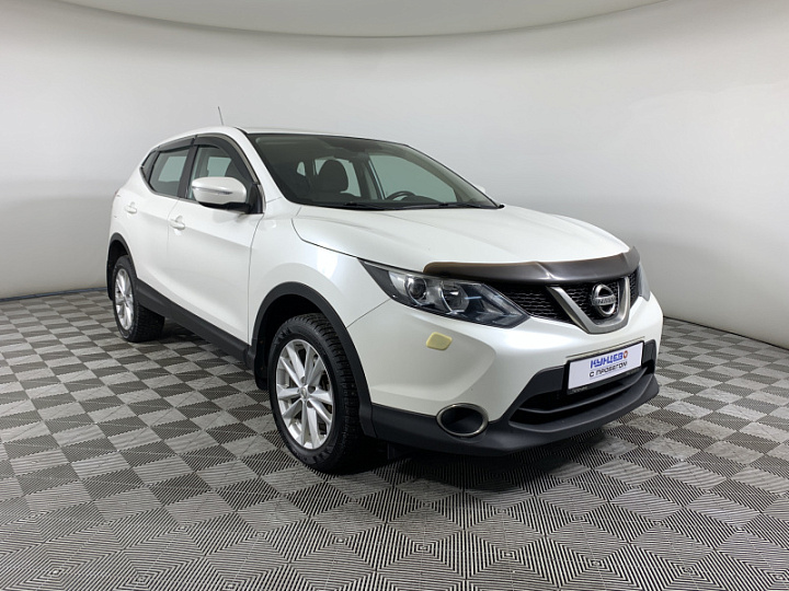NISSAN Qashqai 2, 2014 года, Вариатор, БЕЛЫЙ