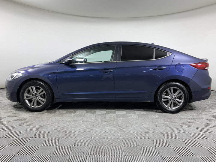 HYUNDAI Elantra 1.6, 2018 года, Автоматическая, СИНИЙ
