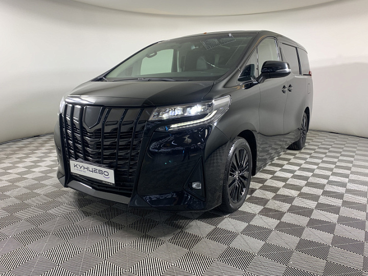 TOYOTA Alphard 3.5, 2019 года, Автоматическая, ЧЕРНЫЙ