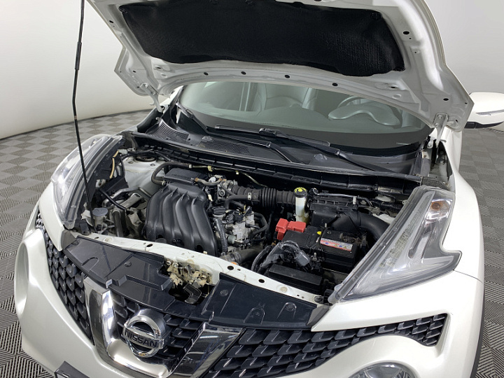 NISSAN Juke 1.6, 2014 года, Вариатор, БЕЛЫЙ