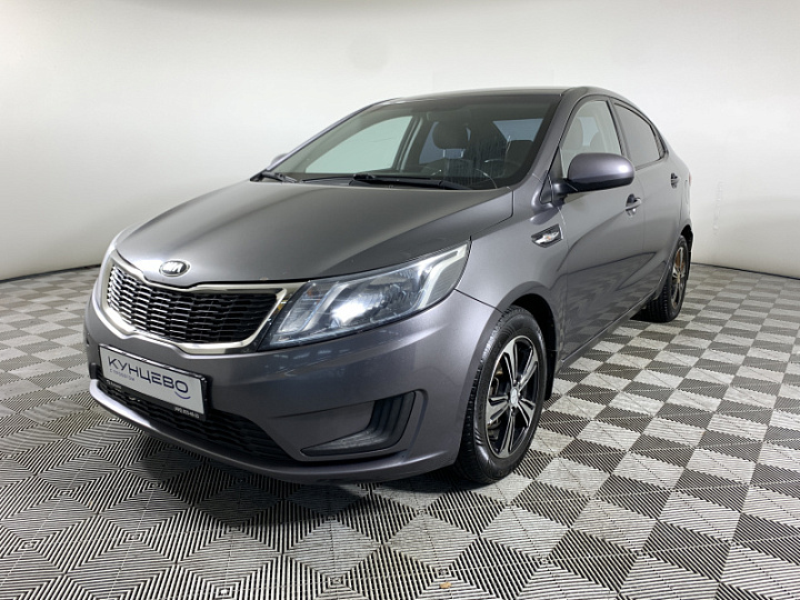 KIA Rio 1.4, 2014 года, Механика, ТЕМНО-СЕРЫЙ