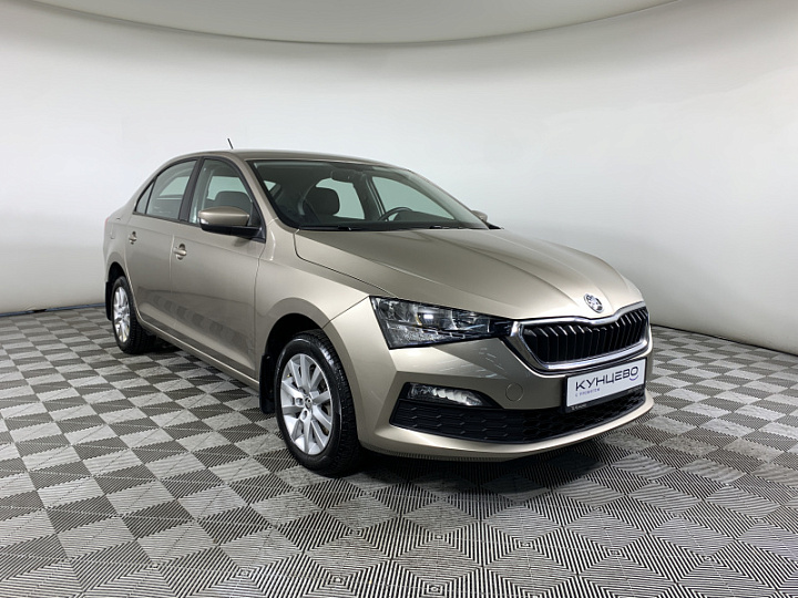 SKODA Rapid 1.6, 2020 года, Автоматическая, КОРИЧНЕВЫЙ