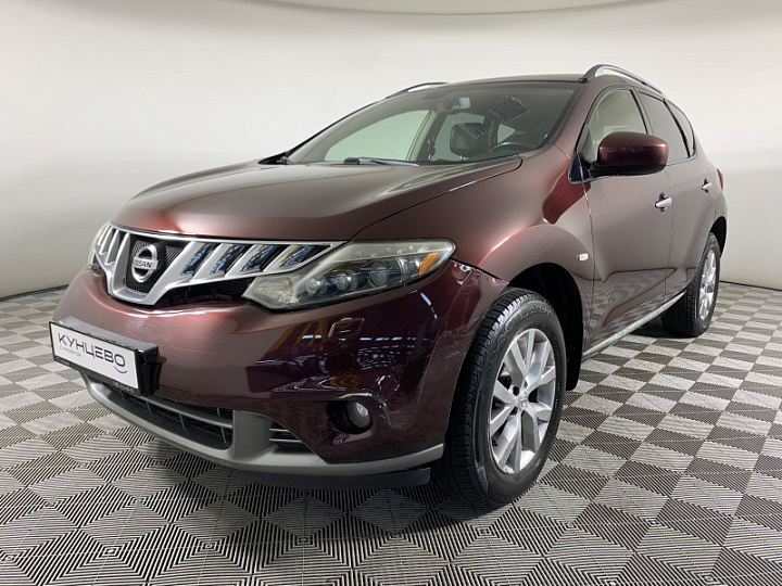 NISSAN Murano 3.5, 2012 года, Вариатор, ТЕМНО-БОРДОВЫЙ
