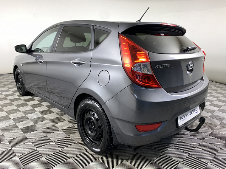 HYUNDAI Solaris 1.6, 2014 года, Автоматическая, Черно-Серый