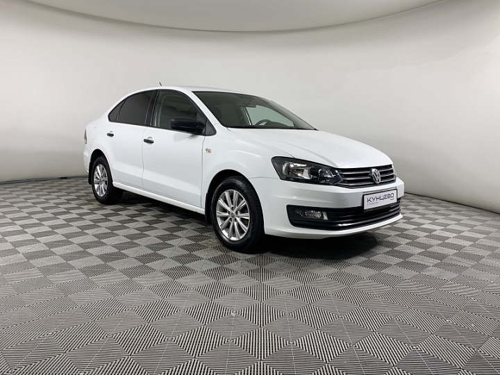 VOLKSWAGEN Polo 1.6, 2019 года, Автоматическая, БЕЛЫЙ