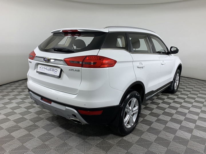 GEELY Atlas 2.4, 2018 года, Автоматическая, БЕЛЫЙ